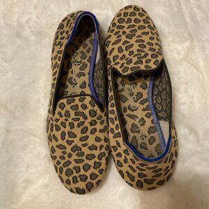 Rothy's Leopard Print Loafers